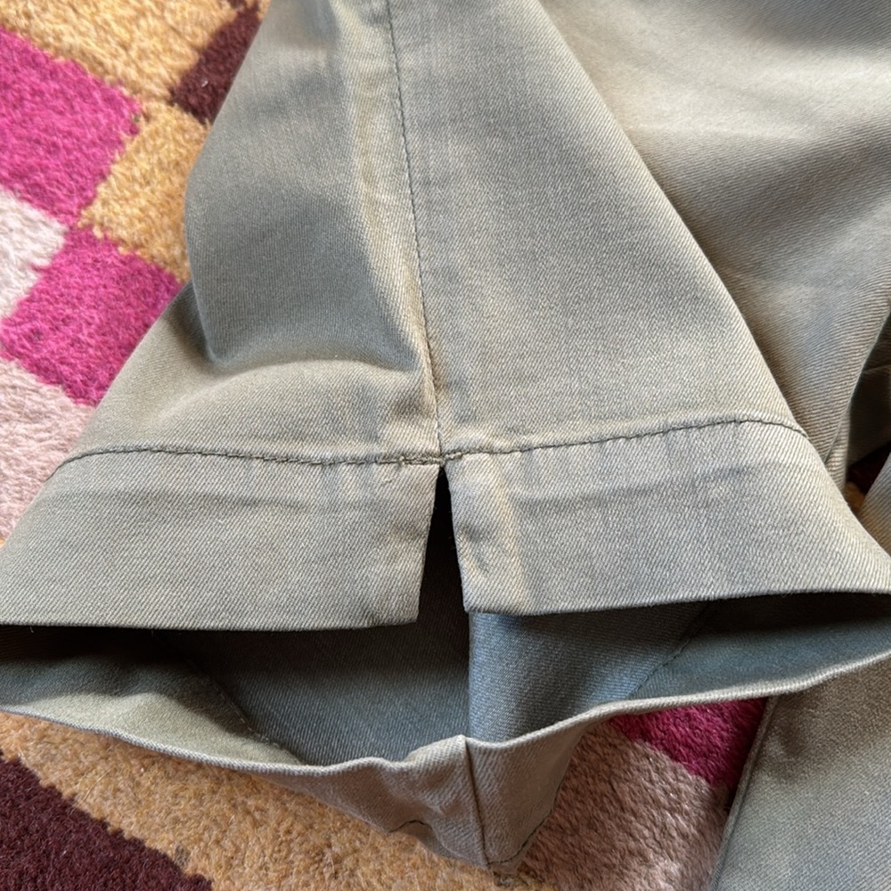 NWT KUT from the kloth thora slash pocket Bermuda short green size 6 - Picture 13 of 15